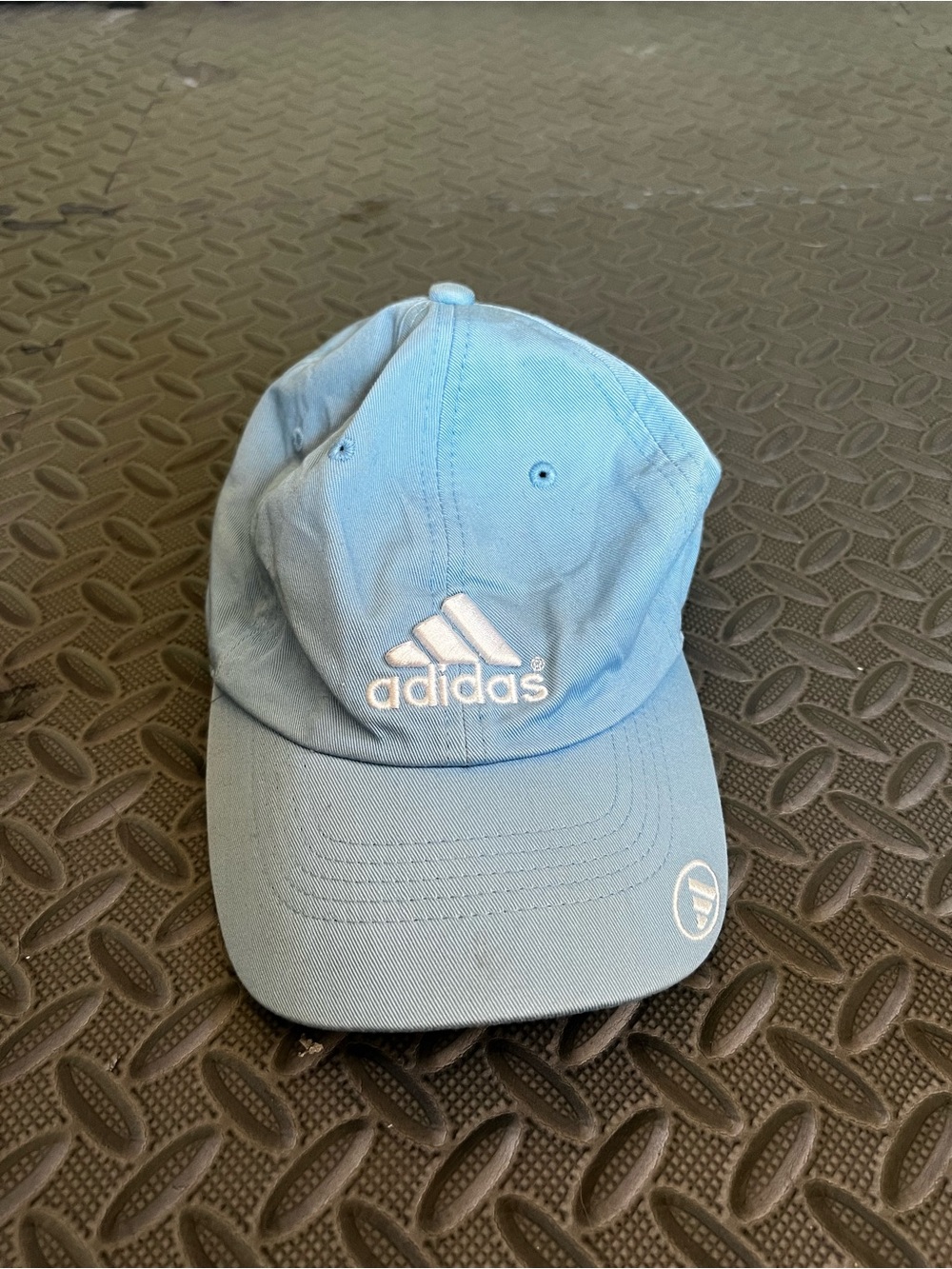 Adidas Women Blue Baseball Cap | Sporty Athletic Hat | Classic Logo